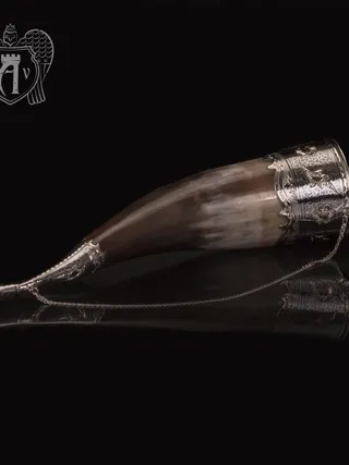 Рог для вина серебряный «Люкс»