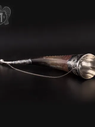 Рог для вина серебряный «Величие»