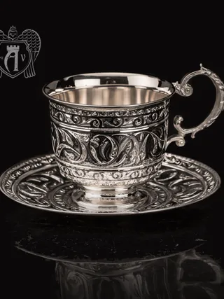 Серебряная  чашка «Гренада»