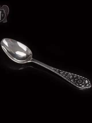 Серебряная чайная ложка  «Кубачинская»