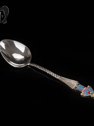 Серебряная чайная ложка  «Мальчик»