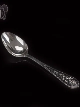 Серебряная чайная ложка «Тюльпан» 19910