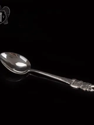 Серебряная чайная ложка  «Утенок»