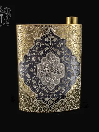 Серебряная фляжка «Apande Silver»