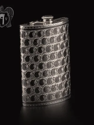 Серебряная фляжка «Эстет»