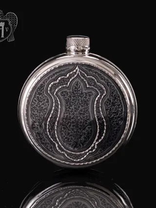Серебряная фляжка «Магнат»