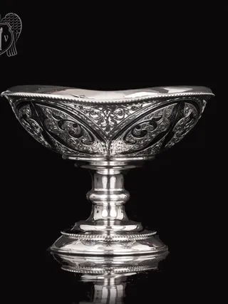 Серебряная фруктовница «Бастинда»