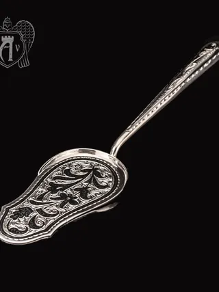 Серебряная лопатка для  торта  «Маркиза»