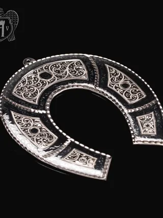 Серебряная подкова «Амулет»