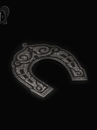Серебряная подкова «На удачу»