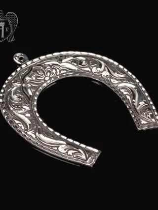 Серебряная подкова «Счастливая»