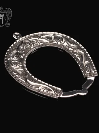 Серебряная подкова «Счастливый дом»