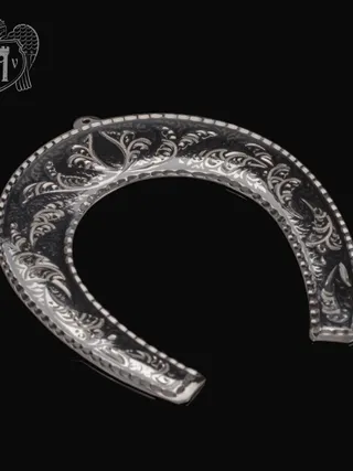 Серебряная подкова «Удача в дом»