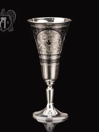 Серебряная рюмка большая «Крон»