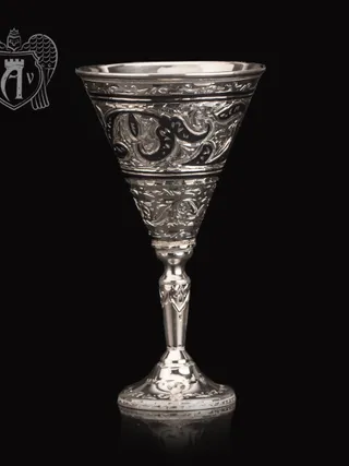 Серебряная рюмка «Кристалл»