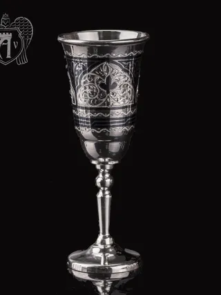 Серебряная рюмка «Шах»