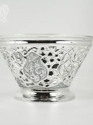 Серебряная сахарница / конфетница «Кубачи»