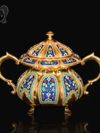 Серебряная сахарница «Наполеон»