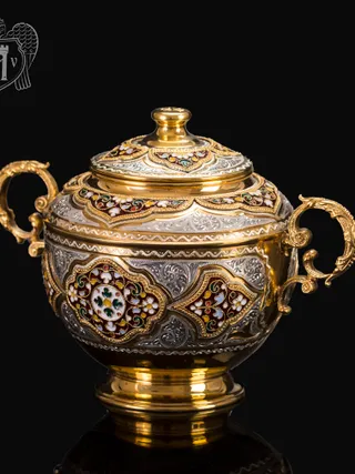 Серебряная сахарница «Версаль»