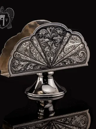 Серебряная салфетница «Катрин»