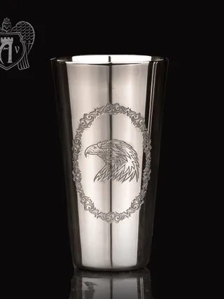 Серебряная стопка «Орел»