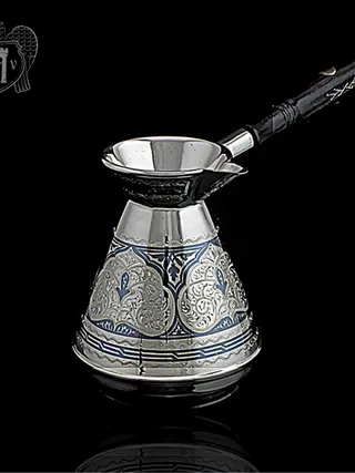 Серебряная турка\\джезва «Марокко»