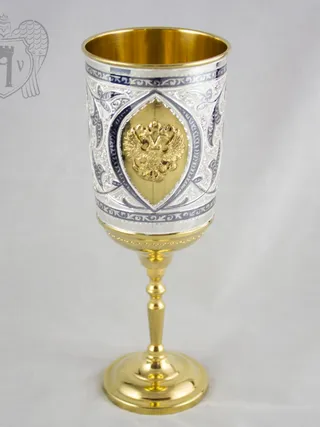 Серебряный бокал «Россия»