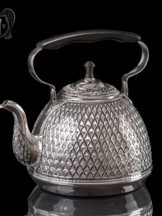 Серебряный чайник для кипячения «Восход»