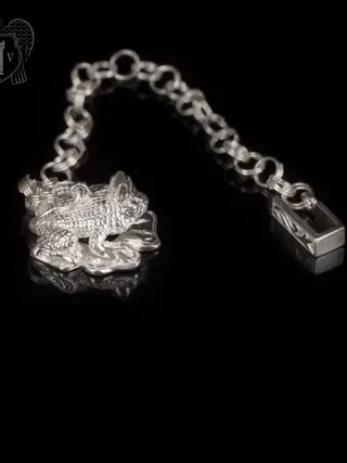 Серебряный ионизатор для воды «Лягушка квакушка»