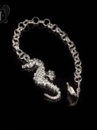 Серебряный ионизатор для воды «Морской конек»