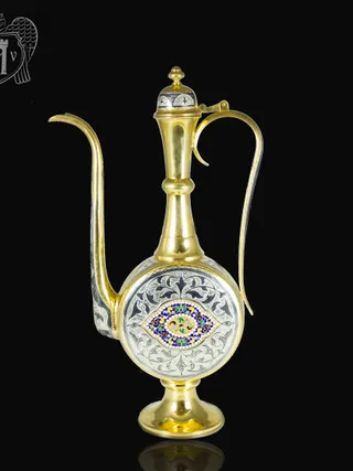 Серебряный кувшин для коньяка «Кунак»