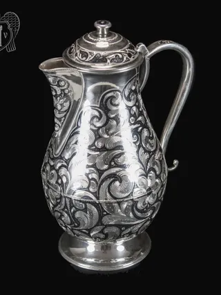 Серебряный кувшин «Эдельвейс»