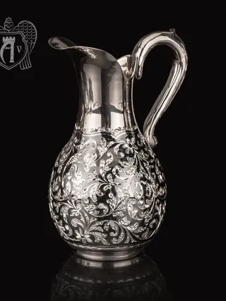 Серебряный молочник «Флоранж»