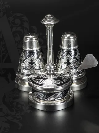 Серебряный набор для специй серия «Аллегро»