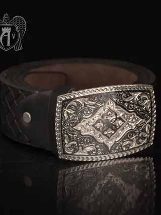 Серебряный ремень «Крон»