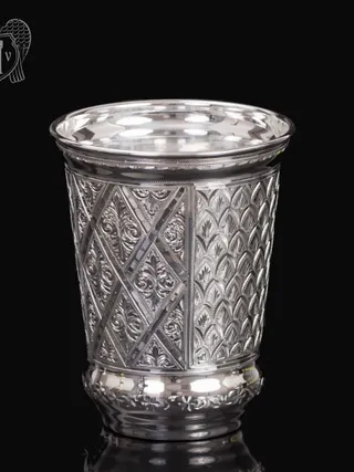 Серебряный стакан «Кристалл» из чистого серебра 999 пробы
