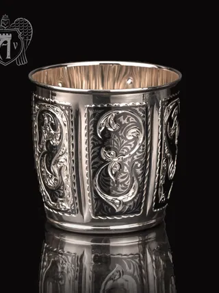 Серебряный стакан «Семирамида»