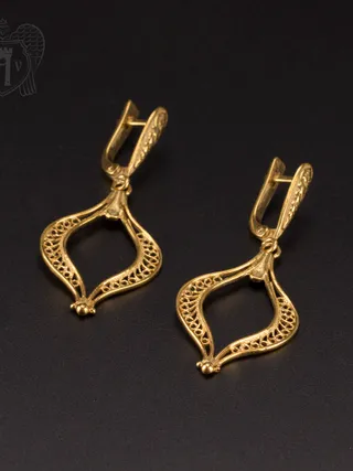 Серьги кубачинские «Амели»