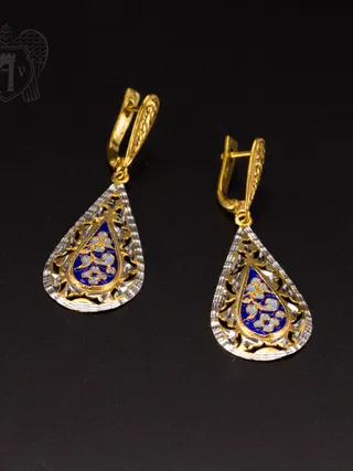 Серьги кубачинские «Анжелика»