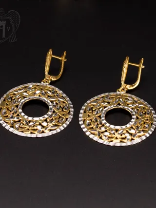 Серьги кубачинские «Бонита»