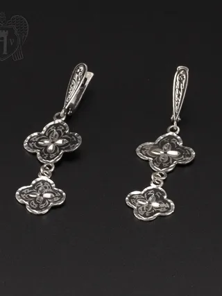 Серьги кубачинские «Бриана»