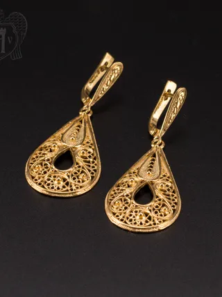 Серьги кубачинские «Далида»