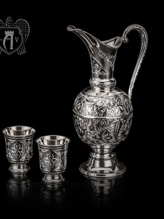 Сервиз  из серебра  «Лора»