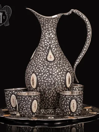 Сервиз из серебра  «Сильфида»