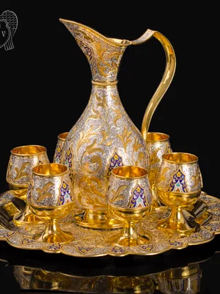 Сервиз из серебра винный «Флоренция»