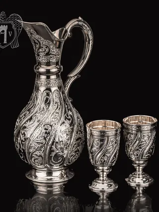 Сервиз серебряный «Халиси»