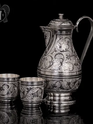 Сервиз серебряный «Мархарай»