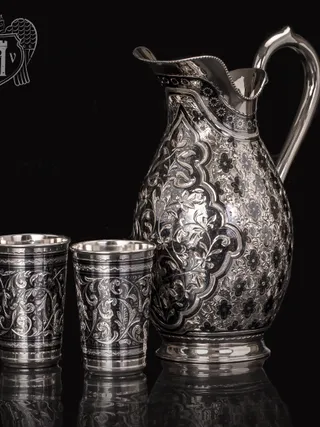 Сервиз серебряный «Миднайт»