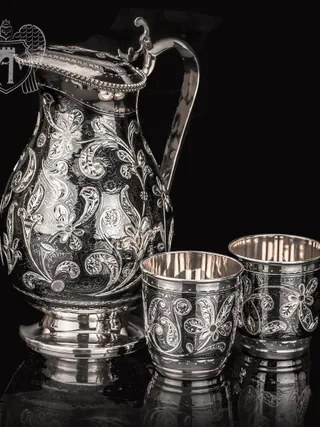 Сервиз серебряный  «Мирида»