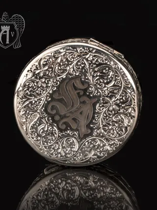 Таблетница серебряная  «Именная»